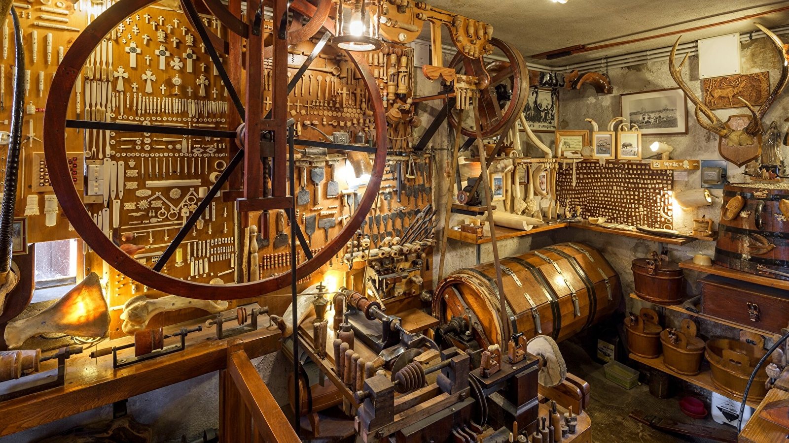 Musée tourneriez Atelier Godin